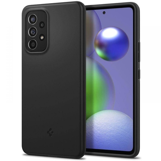 Samsung Galaxy A53 5G Spigen thin fit prémium hátlap tok (Fekete)