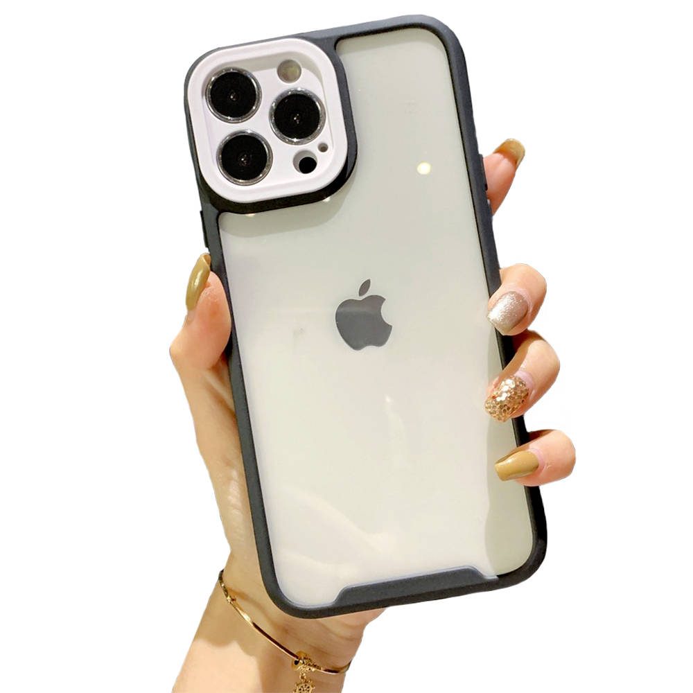 Apple iPhone 7/8/SE 2020/SE 2022 Nexeri camera protector hátlap tok (Fekete)
