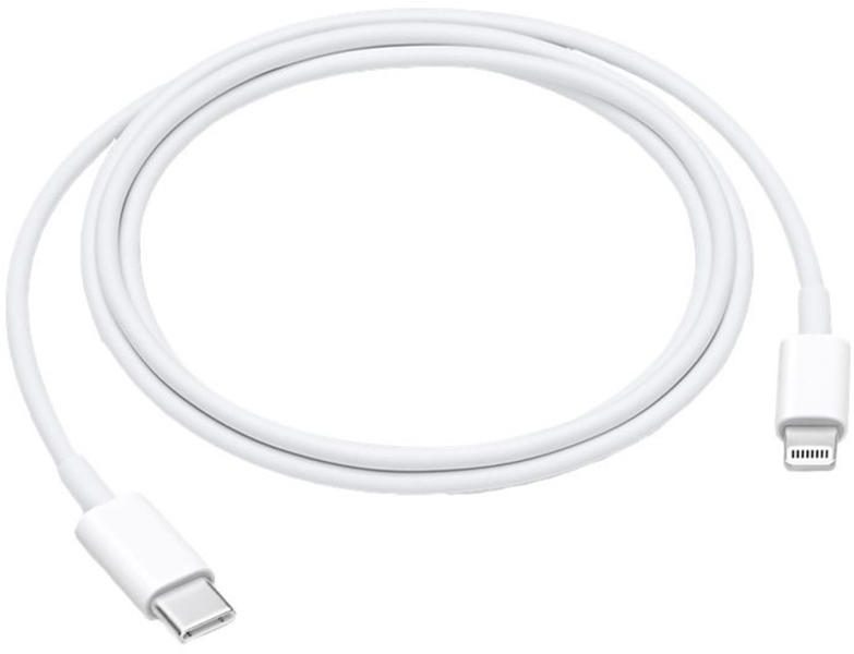Apple USB-C - Lightning kábel (Fehér) - 1m