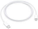 Apple USB-C - Lightning kábel (Fehér) - 1m