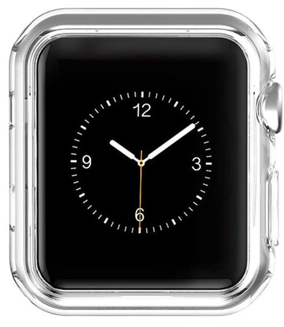 Hoco WS1 Apple Watch 7 / Watch 8 45mm TPU tok (Átlátszó)