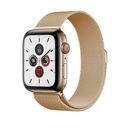 Apple Watch 42 / 44 / 45 / 49 mm Hoco WA03 simple beauty milánói szíj arany