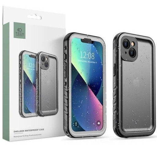 Apple iPhone 13 Tel Protect Shellbox hátlap tok (Fekete)