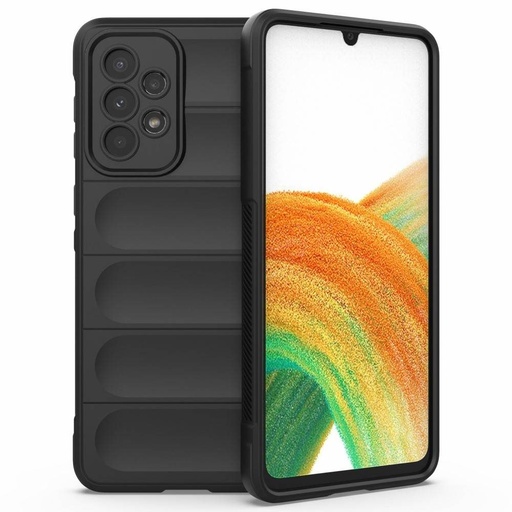 Samsung Galaxy A53 5G Silky shield hátlap tok (Fekete)