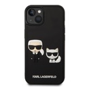 Apple iPhone 14 Karl Lagerfeld & Choupette 3D tok (Fekete) – KLHCP14S3DRKCK