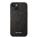 Apple iPhone 14 Karl Lagerfeld Glitter Plague tok (Fekete) – KLHCP14SG2ELK
