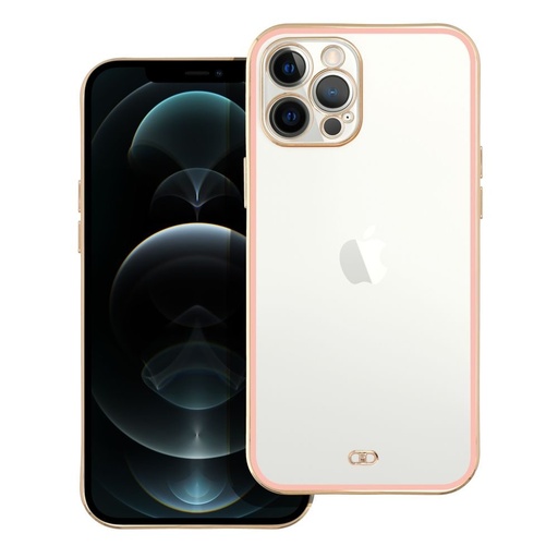 Apple iPhone 12 Pro Forcell lux szilikon hátlap tok (Rózsaszín)