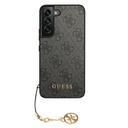 Samsung Galaxy S23+ Guess 4G Charms tok (Szürke) - GUHCS23MGF4GGR