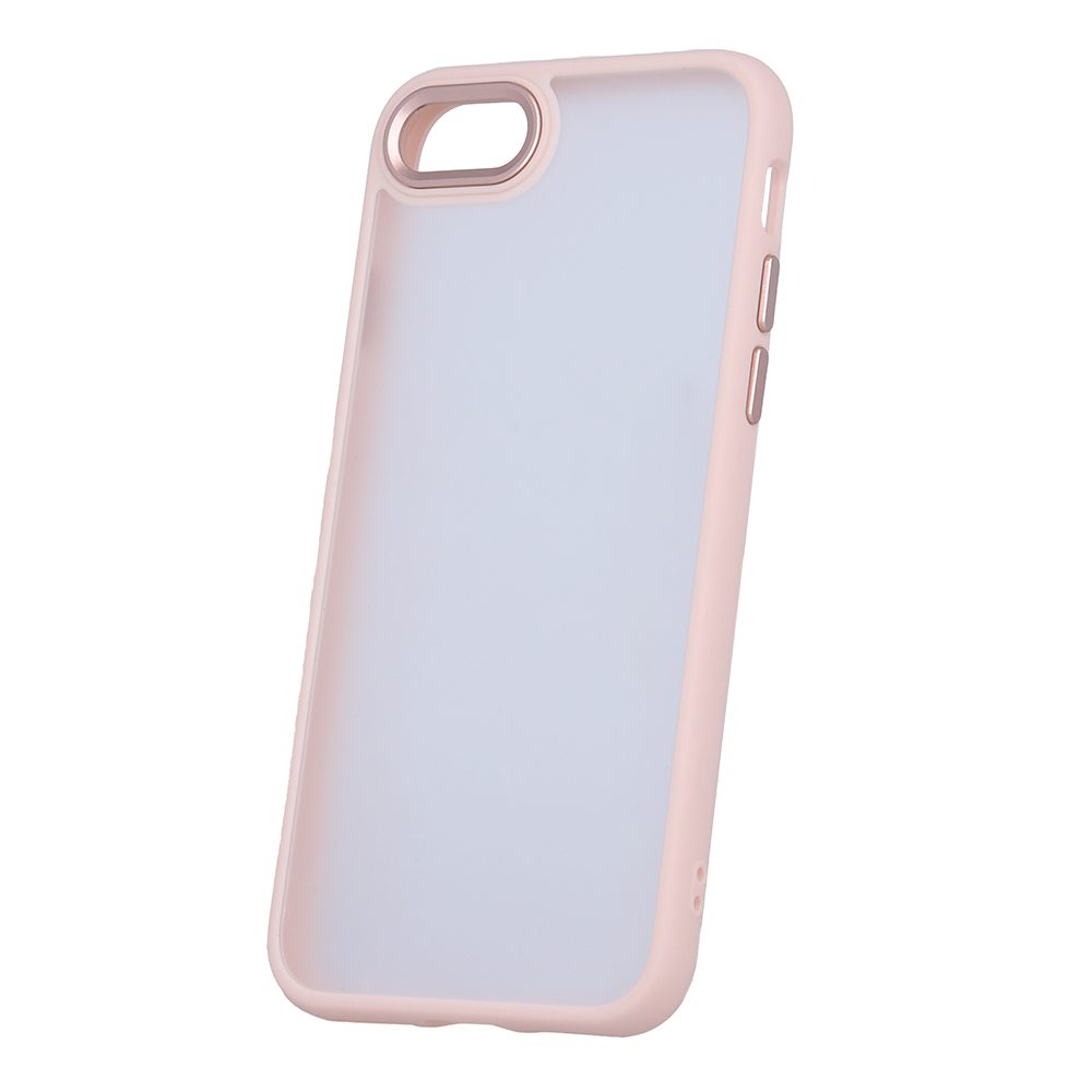 Apple iPhone 7 / iPhone 8 / iPhone SE 2020 / iPhone SE 2022 Satin matt hátlap tok (Rózsaszín)
