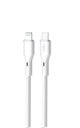 XO NBQ231A Rock Series USB-C–Lightning adatkábel (Fehér) – 27W
