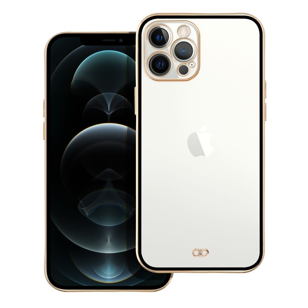 Apple iPhone 12 Pro Forcell lux szilikon hátlap tok (Fekete)