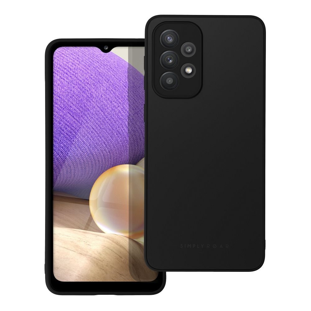 Samsung Galaxy A33 5G Roar matt üveg hátlap tok (Fekete)