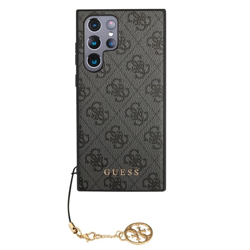 Samsung Galaxy S23 Ultra Guess 4G Charms tok (Szürke) - GUHCS23LGF4GGR
