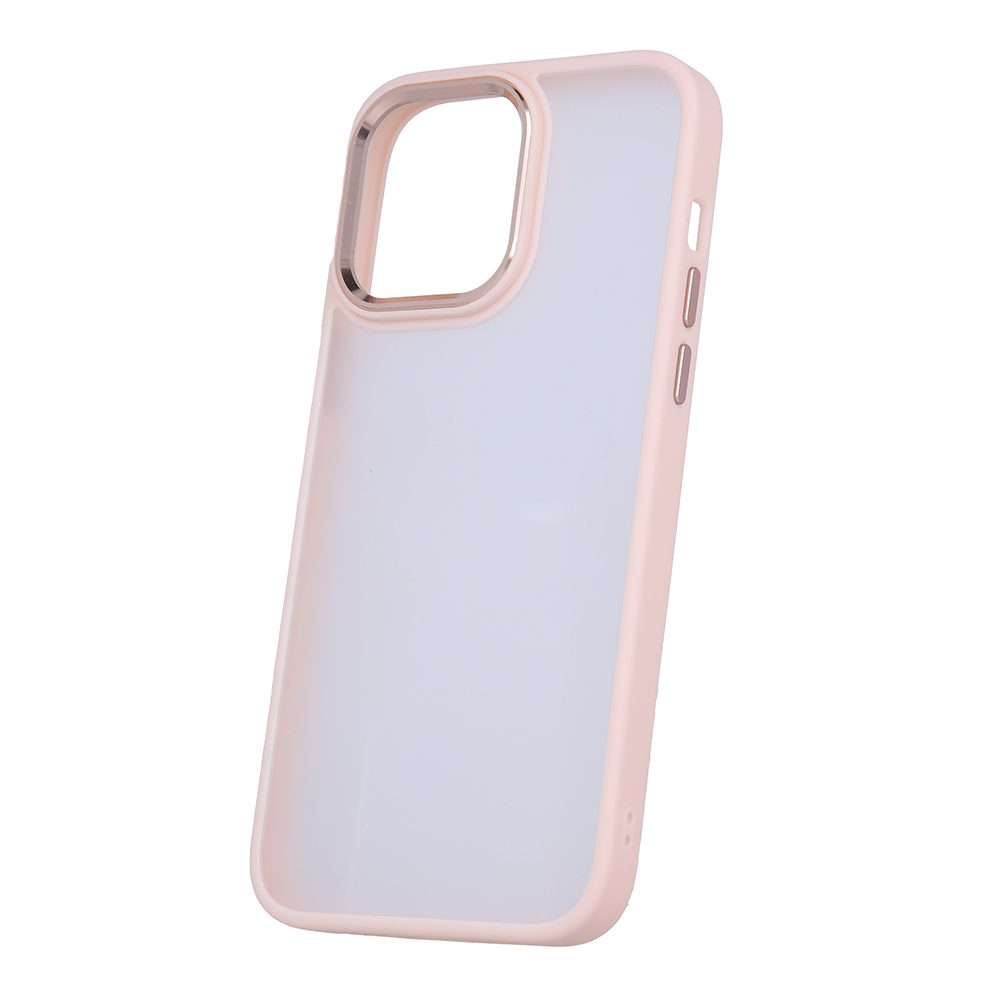 Apple iPhone 14 Pro Max Satin matt hátlap tok (Rózsaszín)