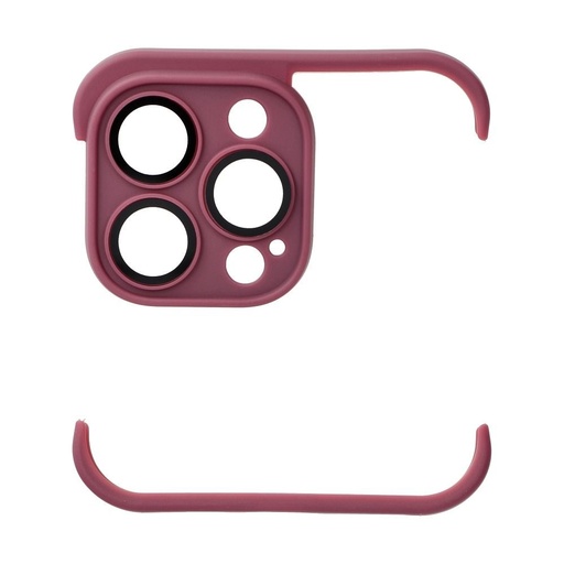 Apple iPhone 13 Pro Mini Bumpers tok kameravédelemmel (Cseresznye)