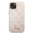 Apple iPhone 14 Guess 4G Metal Camera Outline tok (Rózsaszín) - GUHCP14SHG4SHP
