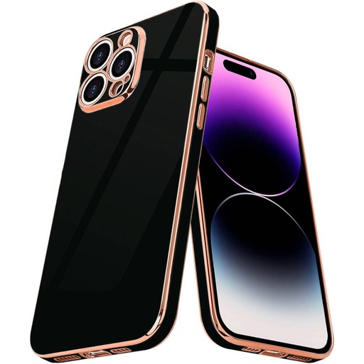Samsung Galaxy A13 5G / Galaxy A04s Glamour hátlap tok (Fekete)
