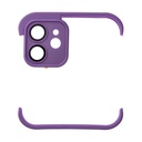 Apple iPhone 12 Mini Bumpers tok kameravédelemmel (Lila)