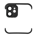 Apple iPhone 12 Mini Bumpers tok kameravédelemmel (Fekete)