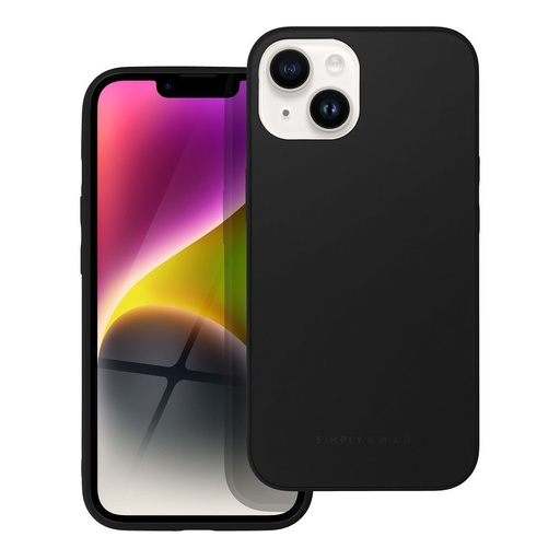 Apple iPhone 14 Roar matt üveg hátlap tok (Fekete)