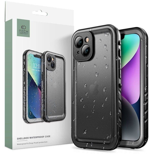 Apple iPhone 14 Plus Tel Protect Shellbox hátlap tok (Fekete)