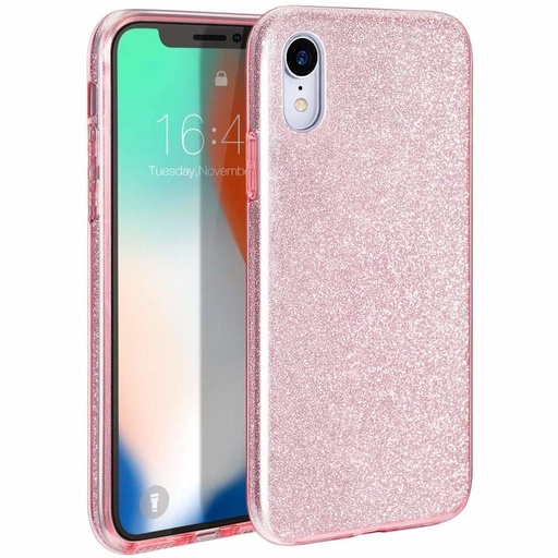 Samsung Galaxy S22 glitter 3in1 hátlap tok (Rózsaszín)