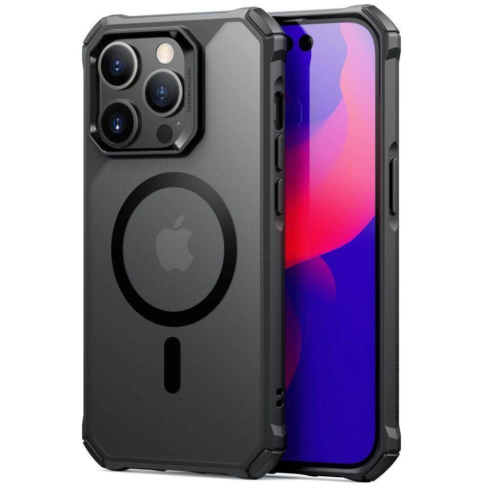 Apple iPhone 14 Pro ESR air armor halolock magsafe hátlap tok (Fekete)