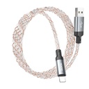 Hoco U112 adat/töltő kábel USB-A-lightning szürke