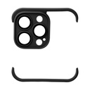 Apple iPhone 13 Pro Mini Bumpers tok kameravédelemmel (Fekete)