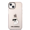 Apple iPhone 14 Karl Lagerfeld IML Choupette NFT tok (Rózsaszín) – KLHCP14SHNCHTCP