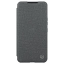 Samsung Galaxy S23 Plus Nillkin Qin cloth pro kameravédős szövet notesz tok (Szürke)