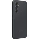 Samsung Galaxy A54 5G Silicone Cover tok szíjjal (Fekete)
