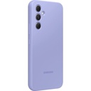 Samsung Galaxy A54 5G Silicone Cover tok szíjjal (Lila)