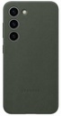 Samsung Galaxy S23 Leather tok (Zöld)