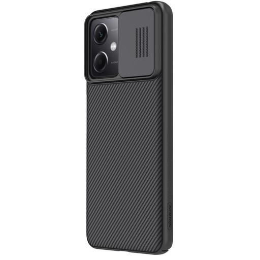 Xiaomi Redmi Note 12 5G / Poco X5 5G Nillkin CamShield hátlap tok (Fekete)