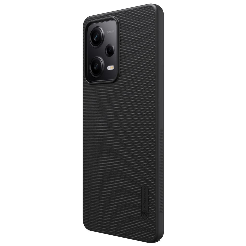 Xiaomi Redmi Note 12 Pro 5G / Poco X5 Pro 5G Nillkin Super Frosted shield hátlap tok (Fekete)