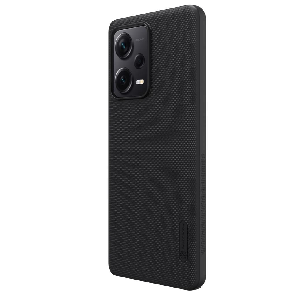 Xiaomi Redmi Note 12 Pro Plus 5G Nillkin Super Frosted shield hátlap tok (Fekete)