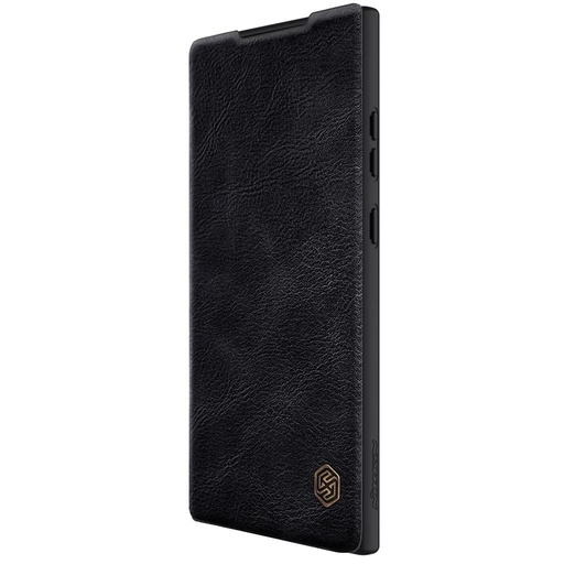 Samsung Galaxy S23 Ultra Nillkin Qin pro kameravédős notesz tok (Fekete)