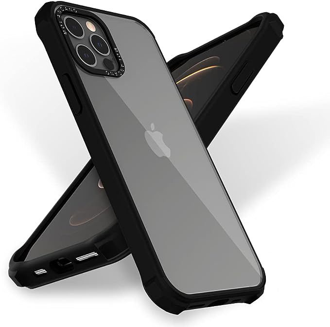 Apple iPhone 14 Pro Max MOLAN CANO HN7 strapabíró hátlap tok (Fekete)