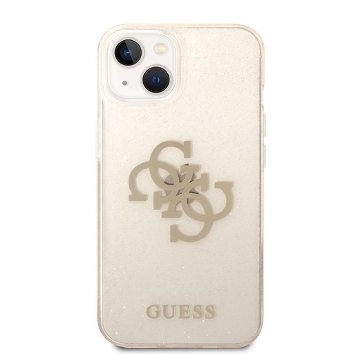 Apple iPhone 14 Plus Guess TPU Big 4G Full Glitter tok (Arany) – GUHCP14MPCUGL4GGO