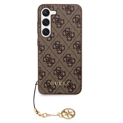 Samsung Galaxy S23 Guess 4G Charms tok (Barna) - GUHCS23SGF4GBR