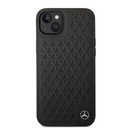 Apple iPhone 14 Plus Mercedes bőr hátlap tok (Fekete) MEHCP14M8REMPK