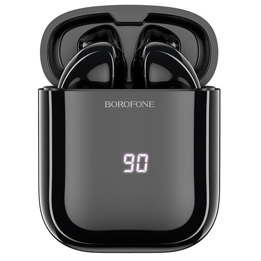 Borofone BE37 vezeték nélküli headset, BT V5.0, LED állapotjelző, fekete