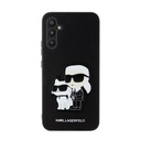 Samsung Galaxy A54 5G Karl Lagerfeld PU Saffiano Karl and Choupette NFT tok (Fekete) – KLHCA54SANKCPK
