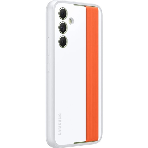 Samsung Galaxy A54 5G Slim Strap tok pánttal (Fehér)