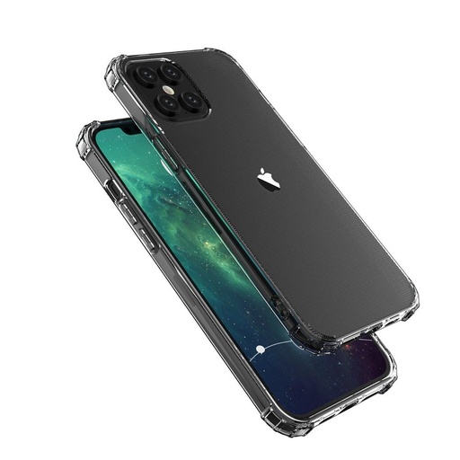 Samsung Galaxy A02s anti shock 1,5 mm ütésálló hátlap tok, (Átlátszó)
