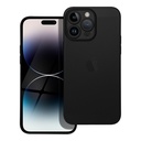Apple iPhone 14 Pro Max Breezy lyukacsos műanyag hátlap tok (Fekete)