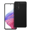 Samsung Galaxy A53 5G Breezy lyukacsos műanyag hátlap tok (Fekete)