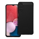 Samsung Galaxy A13 5G / Galaxy A04S Breezy lyukacsos műanyag hátlap tok (Fekete)