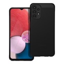 Samsung Galaxy A13 4G Breezy lyukacsos műanyag hátlap tok (Fekete)